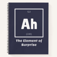 Ah Element of Surprise Chemistry Science Funny
