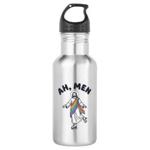 Ah Men Roller Skating Faith Vector Design_1 532 Ml Water Bottle