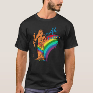 Ah Men Support LGBTQ Gay Pride Month Cute Gay For  T-Shirt