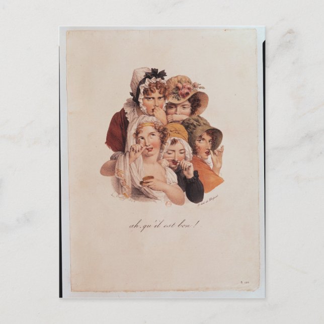 Ah! Qu'il est Bon! Postcard (Front)