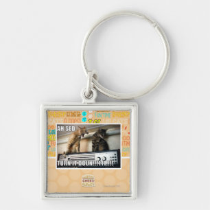 Ah Sed Turn it Down!! Key Ring