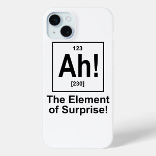 Ah! The Element of Surprise. iPhone 15 Mini Case
