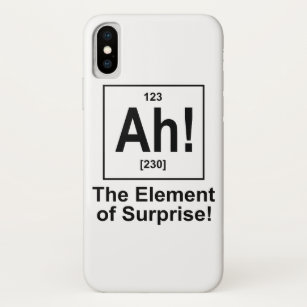 Ah! The Element of Surprise. iPhone XS Case