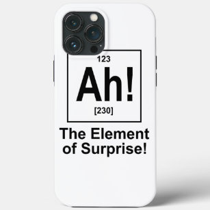 Ah! The Element of Surprise. iPhone 13 Pro Max Case