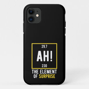Ah The Element of Surprise iPhone 11 Case