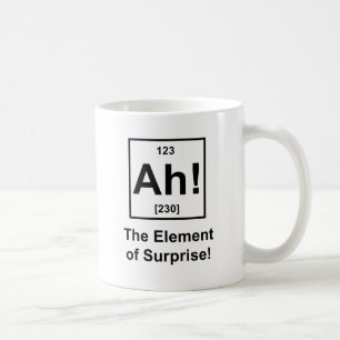 Ah! The Element of Surprise Coffee Mug