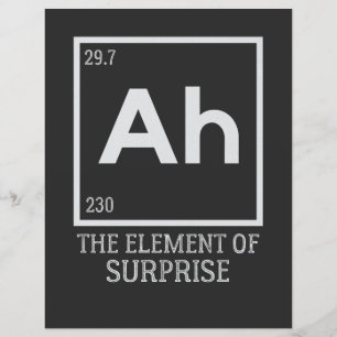 Ah the element of surprises