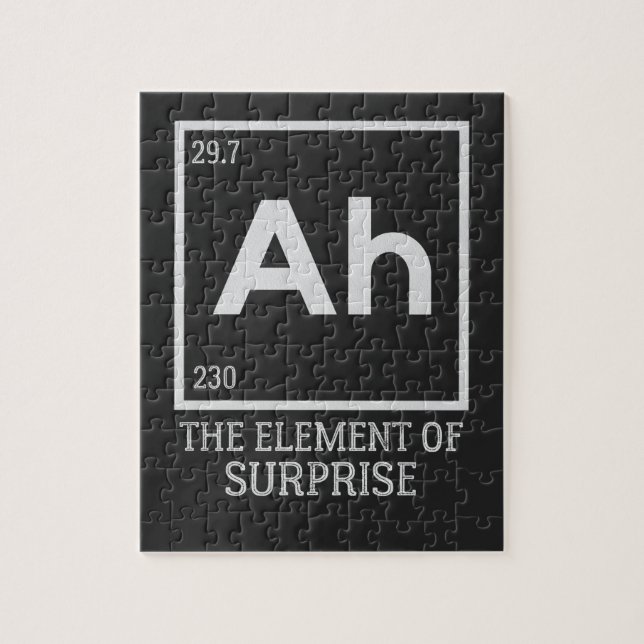 Ah the element of surprises jigsaw puzzle (Vertical)