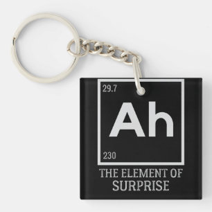 Ah the element of surprises key ring