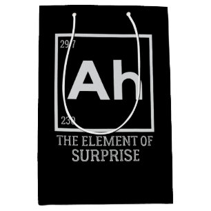 Ah the element of surprises medium gift bag