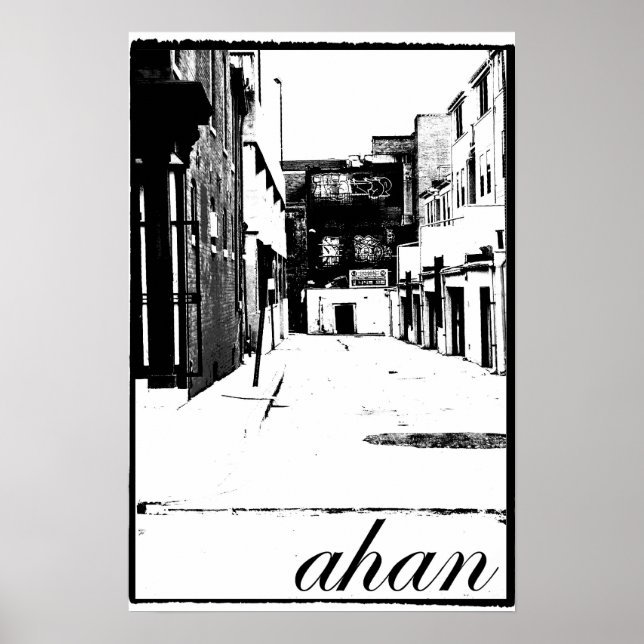 Ahan Alley Poster (Front)