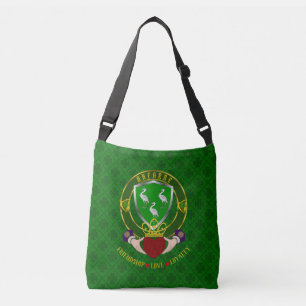 Ahearne Irish Shield & Claddagh Crossbody Bag