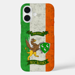 Ahearne Irish Shield & Griffin Personalised       iPhone 16 Case