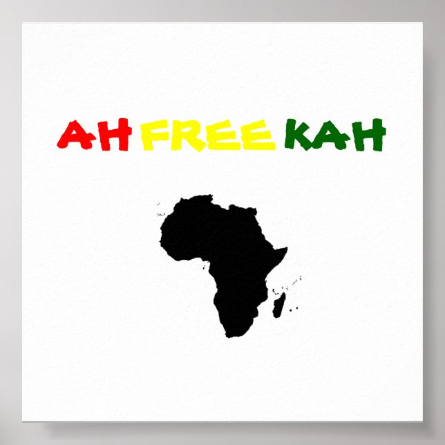 AHFREEKAH POSTER (Front)