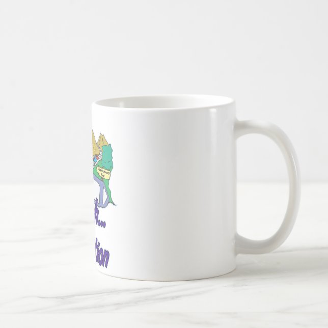 Ahh Vacation Camping Coffee Mug (Right)