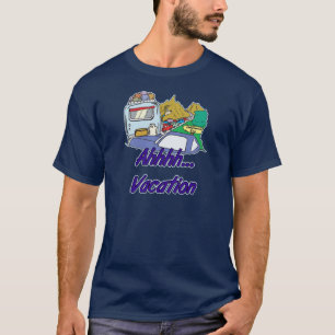 Ahh Vacation Camping T-Shirt