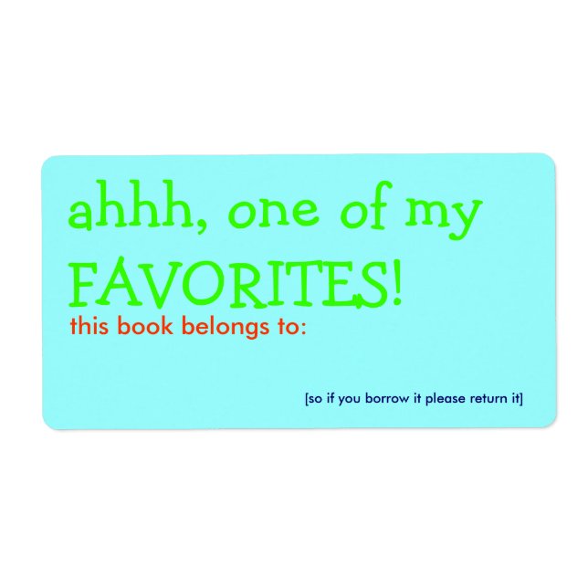 ahhh, one of my FAVORITES! (Front)