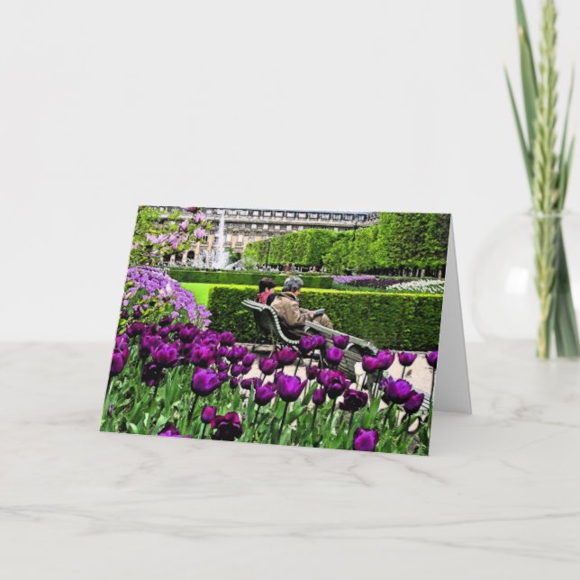 Ahhh...Paris in the Spring Card (Front)