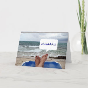 AHHH, YOU ARE 50 AREN'T YOU? ENJOY! CARD