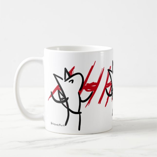 AHHHHHH Comic Mug (Left)