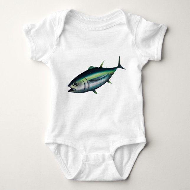 Ahi Baby Outfit Baby Bodysuit (Front)