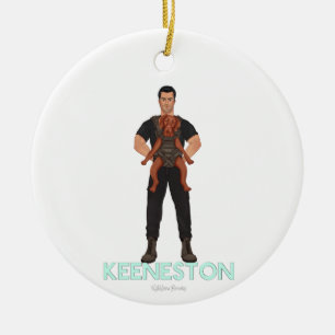 Ahmed and Nemi Ceramic Ornament