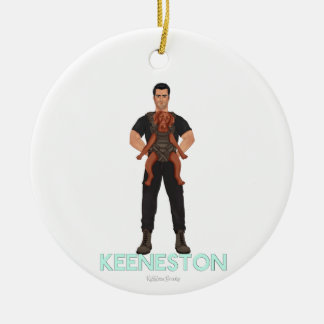 Ahmed and Nemi  Ceramic Ornament