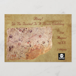 Ahoy! A Pirate Wedding Invitation