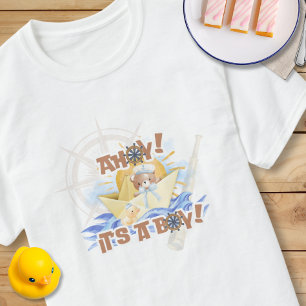Ahoy! Baby Boy Shower T-Shirts
