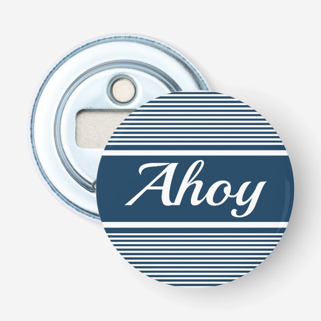 Ahoy Bottle Opener (Front)