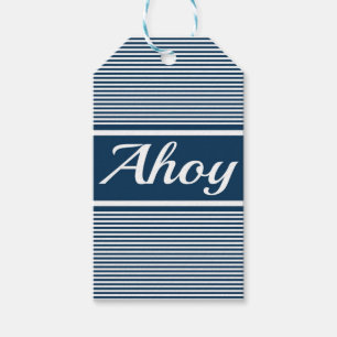 Ahoy Gift Tags
