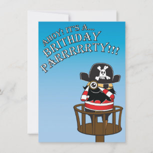 Ahoy! Invitation