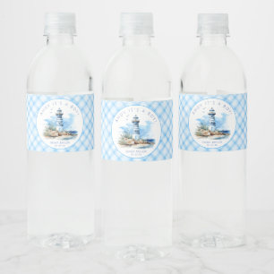 Ahoy It’s a Boy Nautical Water Bottle Labels