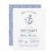 Ahoy! It's a Boy! Nautical Baby Shower Invitation