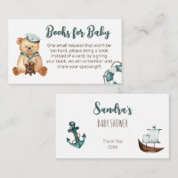 Ahoy it's a boy teddy bear books for baby