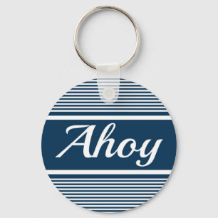 Ahoy Key Ring