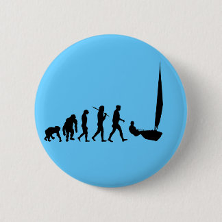 Ahoy Mate - Ahoy Matey Sailors Sailing Gift 6 Cm Round Badge