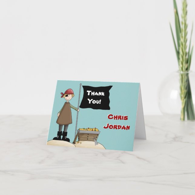 Ahoy Mate Thank You Card (Front)