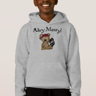 Ahoy Matey Teddy Bear Pirate Hoodie