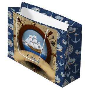 Ahoy Maty!   Large Gift Bag