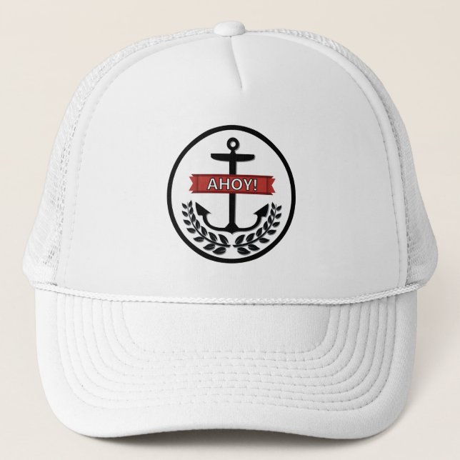 Ahoy - Trucker Hat (Front)