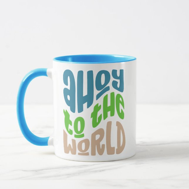 AHOY WORLD MUG (Left)