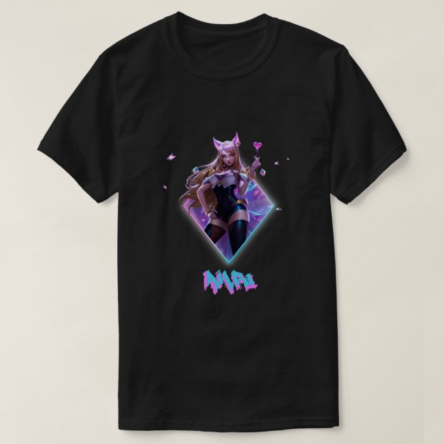 Ahri K  DA Essential  T-Shirt (Design Front)
