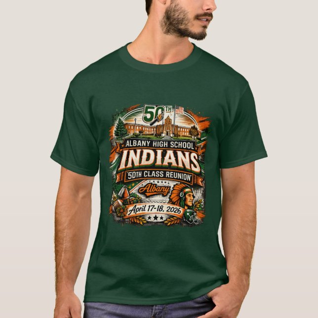 AHS 50th Reunion Tee (Front)