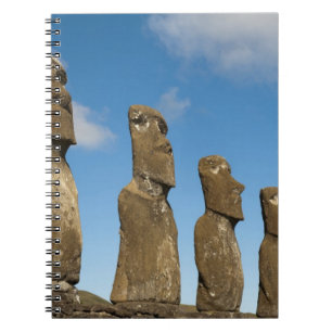 Ahu Akivi, Rapa Nui, Easter Island, Chile 2 Notebook