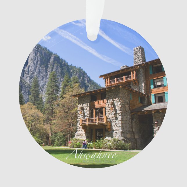 Ahwahnee Ornament (Front)