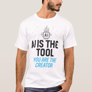 AI Aesthetic Creator: Abstract Co-Creation Digital T-Shirt