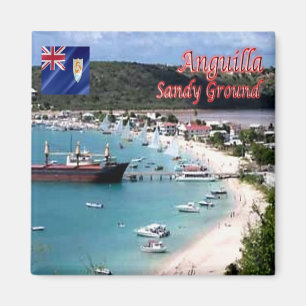 AI - Anguilla  - Sandy Ground Magnet