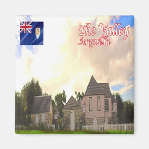 AI - Anguilla - The Valley - Wallblake House Magnet