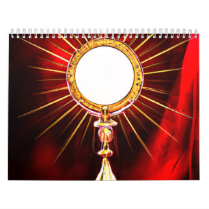 AI Art Blessed Sacrament Host in a Monstrance 1 Calendar